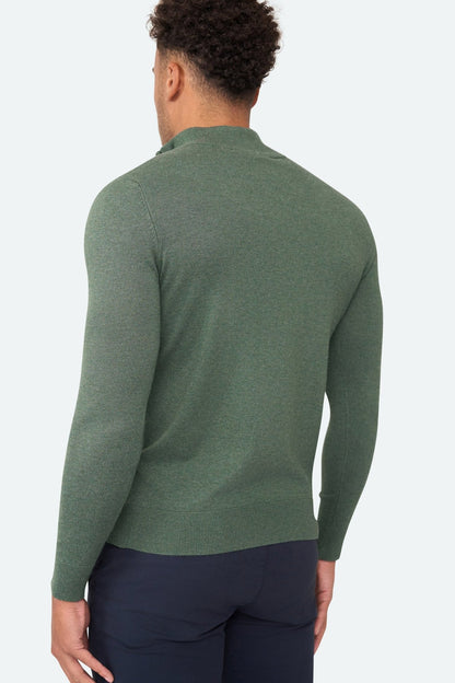 Zipper pullover Simon Duck Green - Solution Clothing